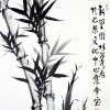 B027 林谋秀---新篁图 水墨